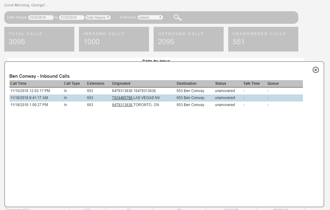 1stream drill down reports