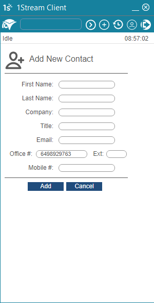 1stream new contact