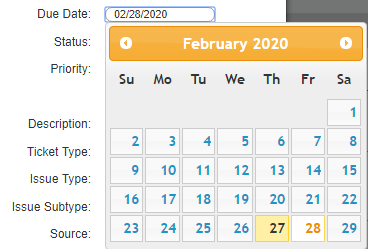 Atuotask Ticket Due Date Field