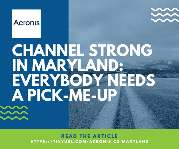 Acronis Article - Maryland