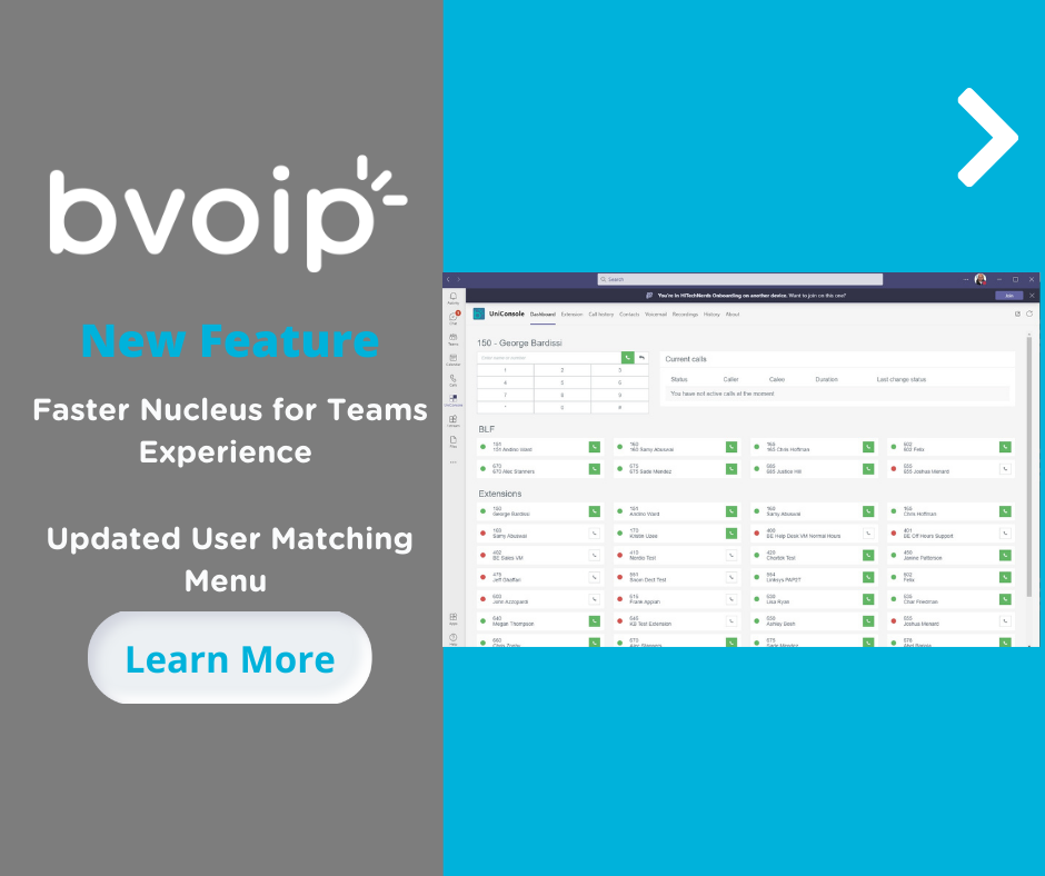 Enhancements to Nucleus for Teams