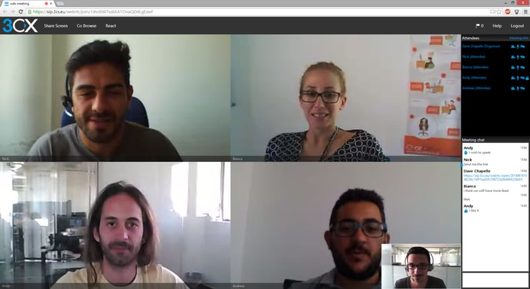 web meeting