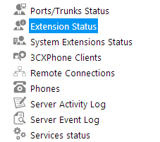 3CX Web Management Console Nodes