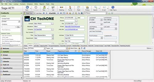 Integrate Sage ACT and 3CX Phone System with the 3CX CRM Integration Module
