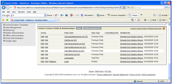 Configuring Outbound Calls Via Salesforce