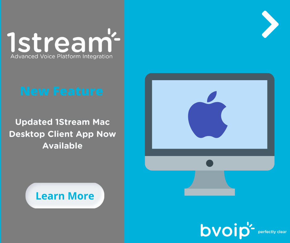 Updated 1Stream Mac Desktop Client App Now Available
