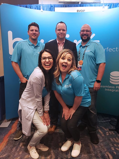 bvoip Team photo at DattoCon 2019