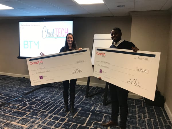 comptia charity winners