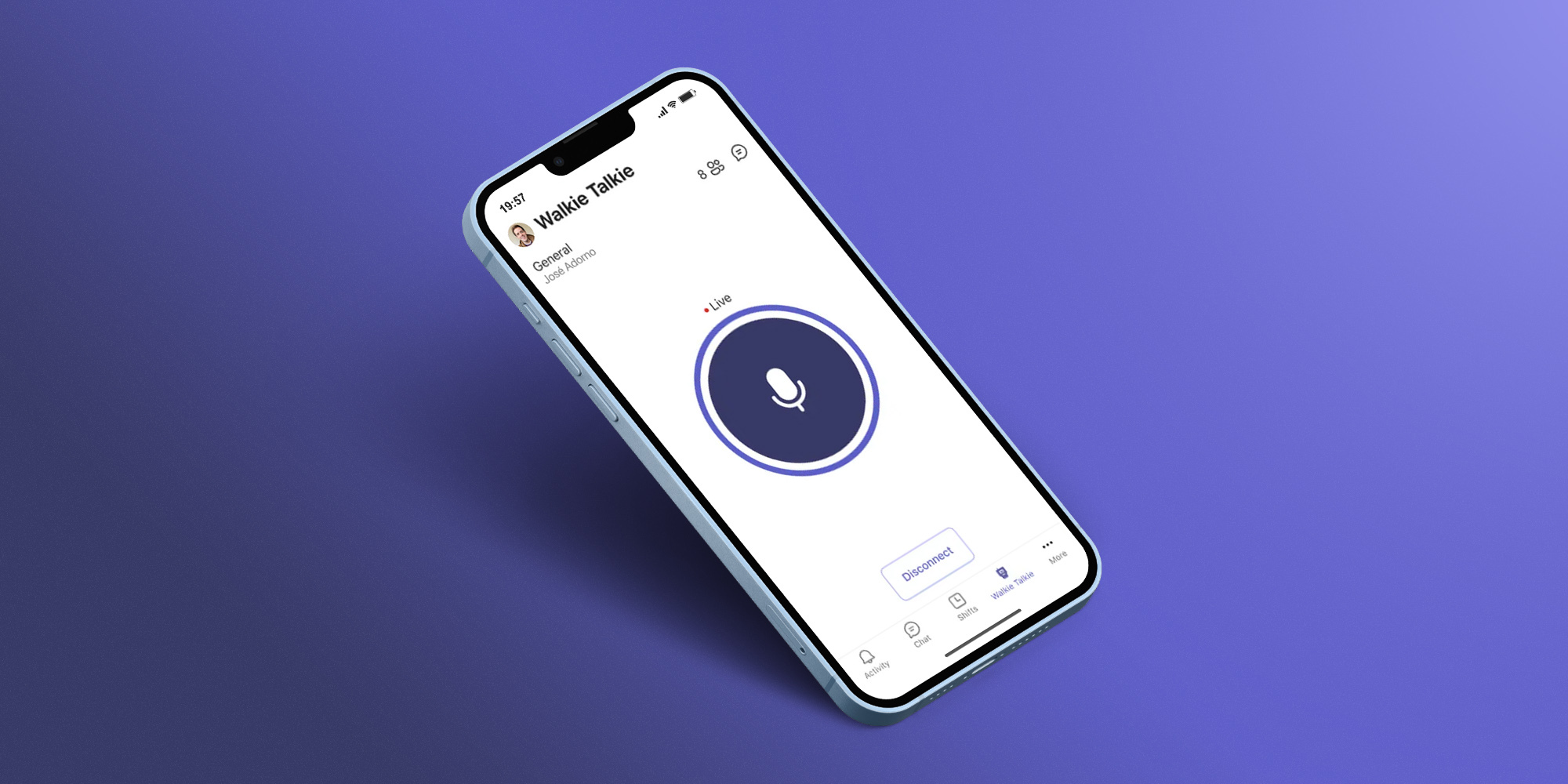 microsoft teams walkie
