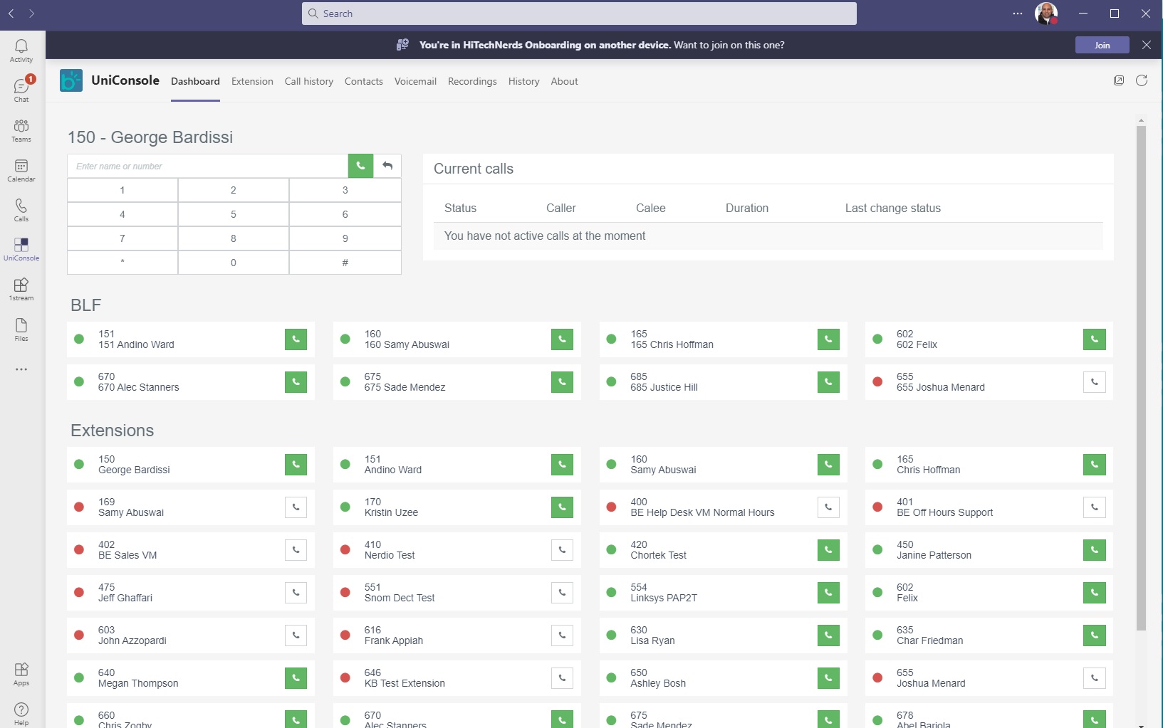 nucleus for teams view