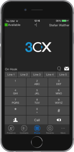 3CX iPhone6 mockup Web 147x300